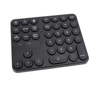 Plyisty Pavé Numérique Bluetooth, pavé Numérique sans Fil à 35 Touches, Clavier de comptabilité Financière Portable, alimenté par Batterie, avec Touches Rondes