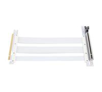 Plyisty PCIe 4.0 Câble de Colonne Montante, PCIe 4.0 X16 Câble D'extension de Carte Graphique, Angle Droit à 90 Degrés, Conception Segmentée, Compatible avec RTX4090 TI 8900 XT GPU, (50cm)