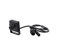 Plyisty Petite Caméra IP HD Small Sécurité Caméra 3,6 Mm Lens 85 Degrés Angle de Vue Intégrée dans la Micro IP Adresse Auto-Adaptation Taille Compacte Aluminium Alliage (3MP)