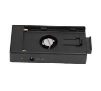 Plyisty Plaque D'adaptateur de Batterie D'appareil Photo, Alimentation Stable pour NP-F970 F750 F570 F550, Support de Batterie D'appareil Photo Numérique sans Miroir, Double Sortie DC pour