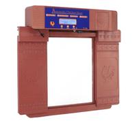 Plyisty Porte de Poulet Automatique, Infrarouge Empêche Une Pincée de Modes Multi-solaires Intelligents Porte de Poulet Automatique pour Le Canard de la Volaille (Bronze Antique)