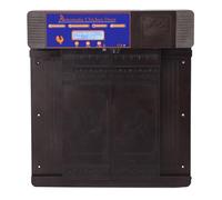 Plyisty Porte de Poulet Automatique, Infrarouge Empêche Une Pincée de Modes Multi-solaires Intelligents Porte de Poulet Automatique pour Le Canard de la Volaille (Marron foncé)