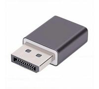 Plyisty Prise Factice DisplayPort, Prise EDID D'émulateur D'affichage avec en Charge 4K 60 Hz 1080P 60 Hz 2560 X 1600 30 3840 X 2160 60, pour Configuration Tête GPU Mining