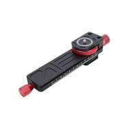 Plyisty Rail de Mise au Point Macro, Curseur de Mise au Point de Précision pour la Photographie Macro, Alliage D'aluminium, Plaque à Dégagement Rapide avec Vis 1/4", Mouvement à