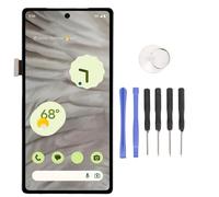 Plyisty Remplacement D'écran LCD pour Pixel 7a 5G, Ensemble de Numériseur D'écran Tactile 6,1 Pouces 1080 × 2400 Kit de Réparation TFT avec Outils