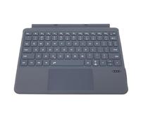 Plyisty Remplacement du Clavier Bluetooth pour Ordinateur Portable Go 4 3 2, Clavier sans Fil Ultra Fin rétroéclairé 7 Couleurs avec pavé Tactile et Touches de Raccourci