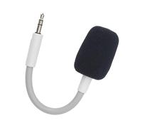 Plyisty Remplacement du Micro pour Casque de Jeu sans Fil Barracuda X, Perche de Micro Détachable de 3,5 Mm, Microphone Antibruit (White)
