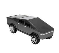 Plyisty Réplique de Haut-Parleur Bluetooth pour Voiture, Modèle de Camion Portable sans Fil avec Son HD, Lumières de Fête LED, Micro intégré pour Appels Mains Libres, Cadeaux (Grey)