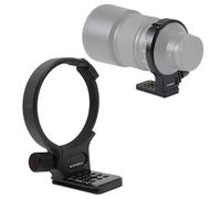 Plyisty Rogue de Montage à Collier de TréPied en Métal Ajustement pour Samyang AF135 F1.8 Collier D'objectif Pied Tripod Mount Base Base Construite en Plaque QR de 70 Mm, Montage à