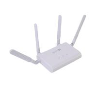Plyisty Routeur 4g, Routeur Wi-FI 6 2,4g, Hotspot CPE sans Fil avec Emplacement pour Carte SIM, 32 Appareils, 300㎡, 4 Antennes, Déverrouillage WiFi pour Croisière/RV/Plan/Hôtel