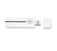 Plyisty Routeur Wi-FI USB de Poche Réseau 4G LTE pour Partager la Fonction Plug and Play Rapide pour Une Utilisation en Extérieur dans la Voiture Couleur Blanche