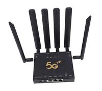 Plyisty Routeur WiFi 6 5G, 6 Antennes Double Bande Gigabit Wireless Router, Bande Passante jusqu'à 600 Mbps, Accès au Réseau Cellulaire 5G, pour la Fente de Carte SIM à Domicile