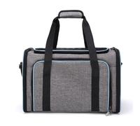 Plyisty Sac à Dos de Transport pour Chat, Portable, Pliable, Extensible, Imperméable et Respirant pour Chats de Petite, Moyenne et Grande Taille, Bord de Quille pour Les Aventures en Plein Air, (S)