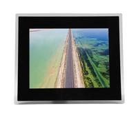 Plyisty Smart Electronic Photo Frame Grand Trame d'image Numérique Pluche de Musique et de Jeu pour le Bureau à Domicile ABS Acrylique 14 Pouces (Prise UE)