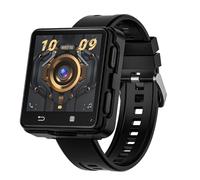 Plyisty Smart Watch 4G avec Emplacement de Carte Nano SIM, écran Tactile de 2,64 Pouces, Stockage 4 Go + 64 Go, Appel Téléphonique Indépendant, WiFi GPS BT Smartwatch, Compteur de Pas