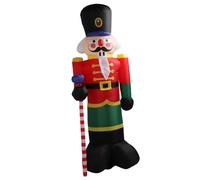 Plyisty Soldat Qui Souffle, Polyester Fiber Christmas Soldier Flaw Décorations pour Le Magasin (Plug UE 220V)