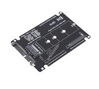 Plyisty SSD 1TB, Internal State Drive, M.2 NGFF B Key to 2,5 Pouce Serial ATA Adapter, M.2 à 2,5 Pouces Enceinte ATA en Série, pour 7 8 10,