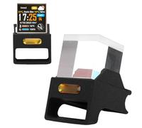 Plyisty Station Météo WiFi Intelligente et Horloge Numérique, Prend en Charge les Images GIF et JPG, Affichage Photo 3D pour la Décoration de Voiture de Bureau