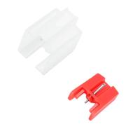 Plyisty Stylet Diamant de Remplacement pour Aiguille de Platine, Rouge