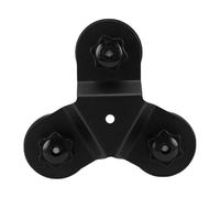 Plyisty Support de Caméra d'action Magnétique, Support à Triple Ventouse Réglable, Voiture Universel avec Interfaces à Vis 1/4" et 3/8" pour Appareils Photo Reflex Numériques sans