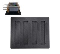 Plyisty Support de Mineur Bitcoin pour NerdMiner V2 ESP32 2,8 Pouces, Support Empilable à 4 Emplacements pour Mineurs de Loterie, pour étagère de Bureau