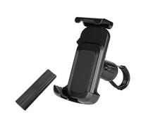 Plyisty Support de Téléphone de Cyclisme, Double Conception Antidérapante, Support de Guidon de Vélo, Rotation à 360 ° pour Téléphones de 4,7 à 7,2 Pouces
