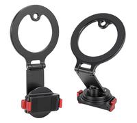 Plyisty Support Magnétique Bidirectionnel pour Action 6 Nano, Support à Dégagement Rapide avec Aimants N52, D'appareil Photo Pliable Rotatif à 360 Degrés, Adaptateur de Téléphone