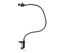 Plyisty Support pour Webcam, Bras De Fixation pour Webcam De Bureau À Col De Cygne avec Vis 1/4 Pouce, Rotule Pivotante À 360°, pour Caméras C922 C930e C920S C920 C615 (Support de luminaire en Forme