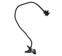 Plyisty Support pour Webcam, Bras De Fixation pour Webcam De Bureau À Col De Cygne avec Vis 1/4 Pouce, Rotule Pivotante À 360°, pour Caméras C922 C930e C920S C920 C615 (Support de Serrage)