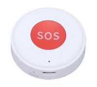 Plyisty Système D'Alerte de Vie de Téléavertisseur WiFi pour Soignant, Alerte D'infirmière D'appel SOS d'urgence avec Notifications Push à Distance pour L'application Smart Life,