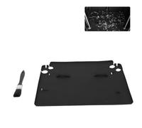 Plyisty Tapis de Déchets en Silicone pour oratoire P1S P1P X1C X1E, | Deux Poignées Intégrées, Bords Surélevés, Installation sans Outil, Facile à Nettoyer ou à Rincer, Réutilisable, Brosse et