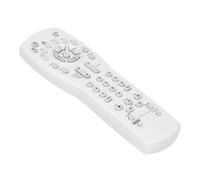 Plyisty Télécommande du Système Centre de Médias pour Télévision/DVD/Magnétoscope/AUx // Récepteur Video pour Série AV 3-2-1, alimenté par 2 Piles AA (White)