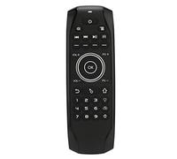 Plyisty Télécommande Vocale, Télécommande Air avec Indicateur LED et Gyroscope, pour Boîtier TV, Ordinateur, Télévision Intelligente G7 (Version G7 sans récepteur)