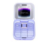 Plyisty Téléphone à Clapet 4G LTE, écran 1,77 Pouces, Téléphone Senior débloqué Double SIM avec Haut-Parleur MP3 FM Haut Volume, pour Les Voyages, Le Travail, Le Sport, Une Utilisation (Purple)