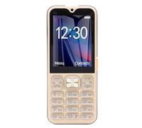 Plyisty Téléphone Cellulaire déverrouillé 2G avec Lampe de Poche à écran HD 3600mAh Téléphone Mobile de Base avec 3 Carte SIM FM T798, Prend en Charge 3 Cartes SIM, Caméra Arrière Haute (Yellow)