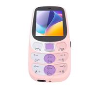 Plyisty TéléPhone Mobile Senior 2G, TéléPhone Mobile âgé de 2,4 Pouces 32 Mo et 32 Mo Triple Carte de Veille Triple Big Crystal Buttons Phone Portable avec Une Batterie de 3000mAh pour (Rose)