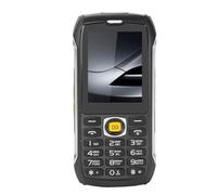 Plyisty Téléphone Portable Robuste débloqué 4G, Téléphone Portable étanche avec écran HD de 2,8 Pouces, Batterie Double SIM 4500 MAh, pour Appel SOS d'urgence Bluetooth FM