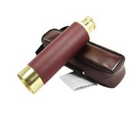 Plyisty Télescope Pirate Rétro pour Enfants, Télescope Portable Vintage Zoomable 25x30 Spyglass, pour Cadeaux de Camping et de Bateau (25x0)