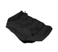 Plyisty Traitement du Bain à Remous - Traitement de la Pompe à Chauffage, Spa à Vent épais - Couvercle d'isolation de Pompe Heraire 420 Silver Oxford Doek Facilement Installer pour Huis (Black)