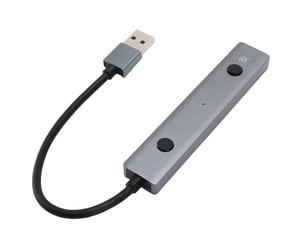 Plyisty Venfish AI Powered USB 2.0 Adapter Hub avec Traduction Multilingue en Temps Réel, Chat et Voix IA pour Envoyer des SMS pour des Réunions Professionnelles, Portable pour Le