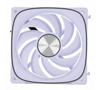 Plyisty Ventilateur de Refroidissement PC ARGB PWM, Ventilateur de Boîtier 120 Mm avec connectivité Fil Modulaire et Anneau Lumineux Dynamique, Conception à 9 Pales, Roulement