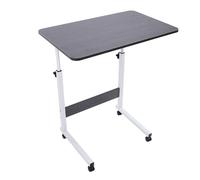Plyisty Voiture d'ordinateur Portable, Le Lit Mobile Est Garni de Roues pour l'hôpital Stable (Black)