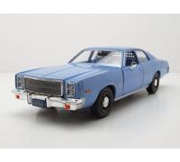 Plymouth Fury 1977 Bleu Christine Detective Junkins Modèle 1:24 Greenlight