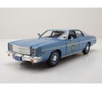 Plymouth Fury Nevada Autoroute Patrouille 1978 Bleu Modèle 1:24 Greenlight