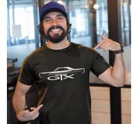 Plymouth GTX Outline Men's T-Shirt - Classic Muscle Car Design Tee Shirt