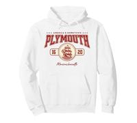 Plymouth MA 1620 Mayflower Massachusetts Souvenir Vintage Sweat à Capuche