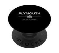 Plymouth Ville Natale Royaume-Uni Plymouth Maison Plymouth Ville PopSockets PopGrip Adhésif