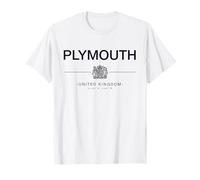 Plymouth Ville Natale Royaume-Uni Plymouth Maison Plymouth Ville T-Shirt