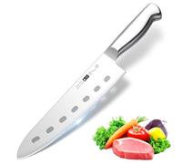 Plys Couteau de chef en acier inoxydable: tranchant couteau à viande professionnel de 18 cm, couteau de cuisine