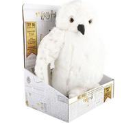 PLYŠ Hedwig la chouette (Harry Potter) tourne la tête avec le son des piles